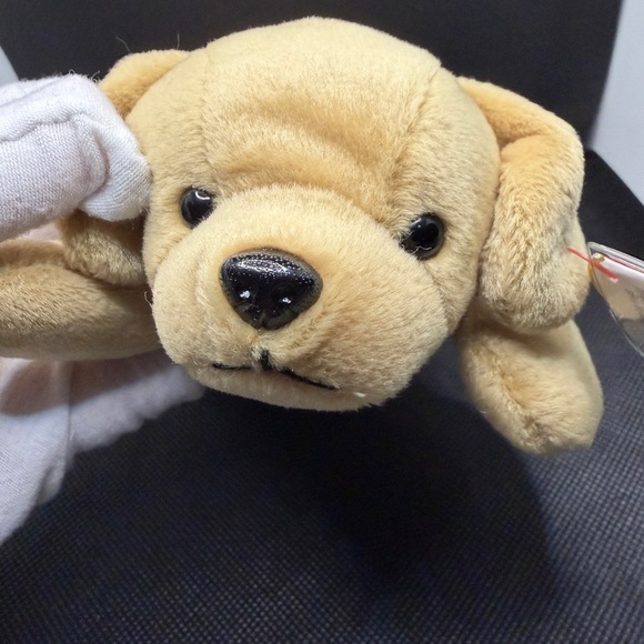 Ty Other - Ty Beanie Baby Fetch Dog 1997 Vintage Plush w/ Tag